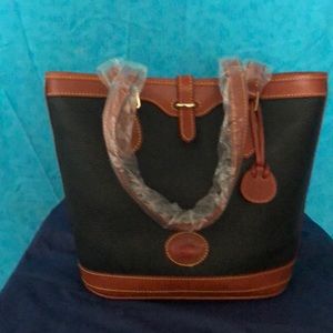 Dooney Bourke bucket bag.